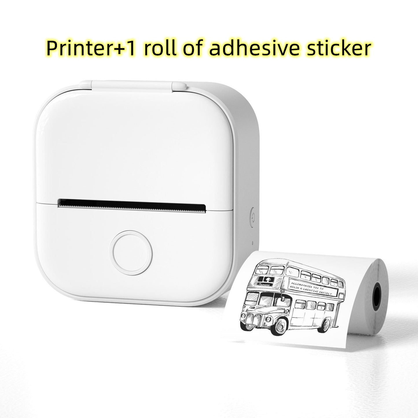NovaCart Portable Mini Printer - Print from Your Phone Instantly