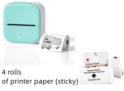 NovaCart Portable Mini Printer - Print from Your Phone Instantly